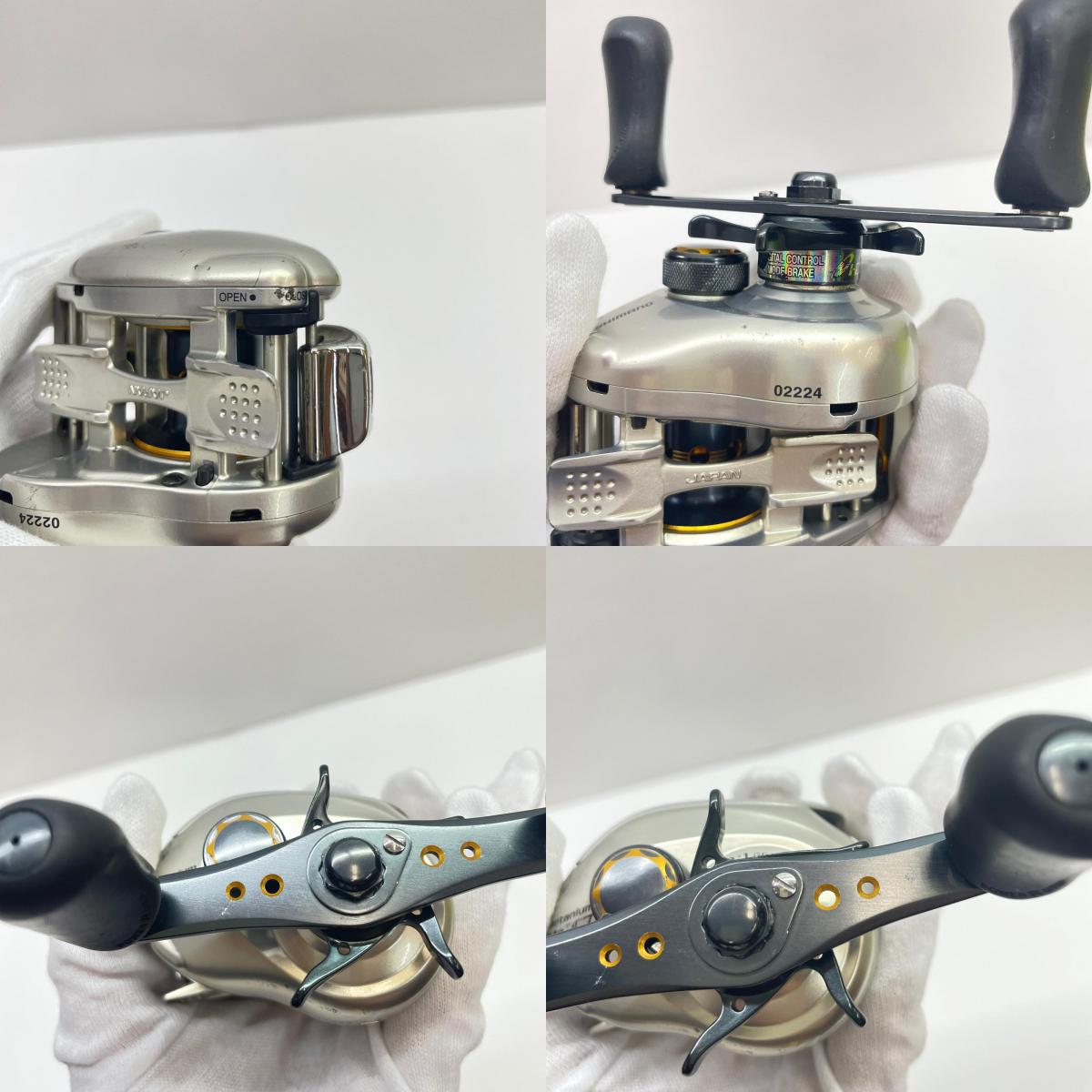 【フィッシング/釣り/釣具/リール】 【ベイトリール/右ハンドル】SHIMANO | シマノ 08メタニウムMgDC7 02224【瀬戸大橋店】