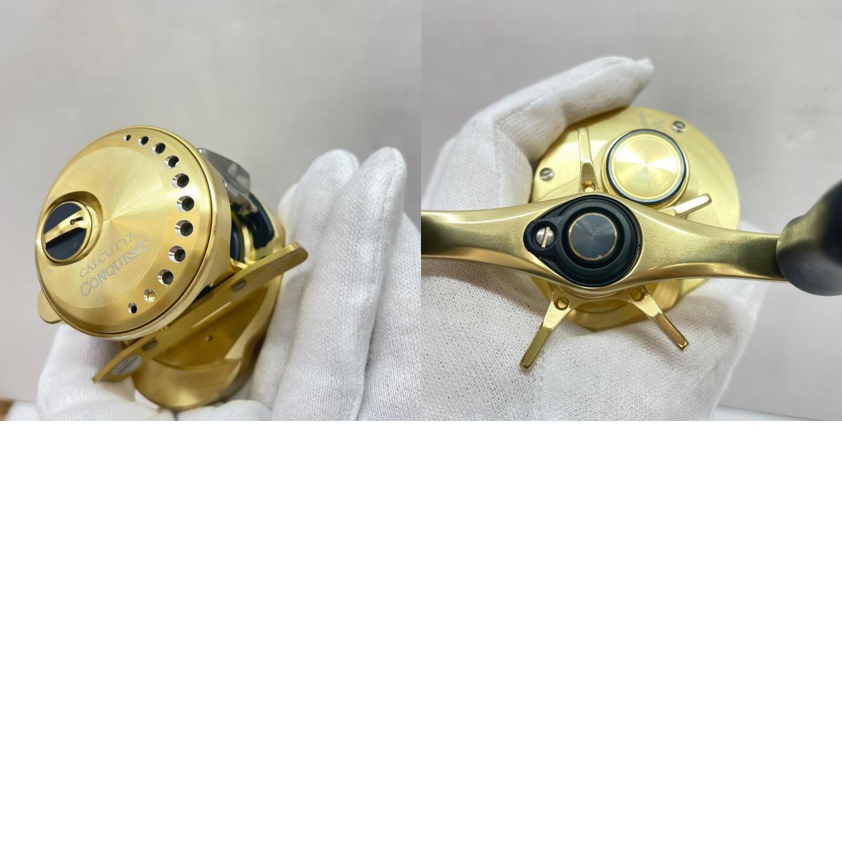 【フィッシング/釣り/釣具/リール】 【ベイトリール/右ハンドル】SHIMANO | シマノ 21カルカッタコンクエスト100 04232【瀬戸大橋店】