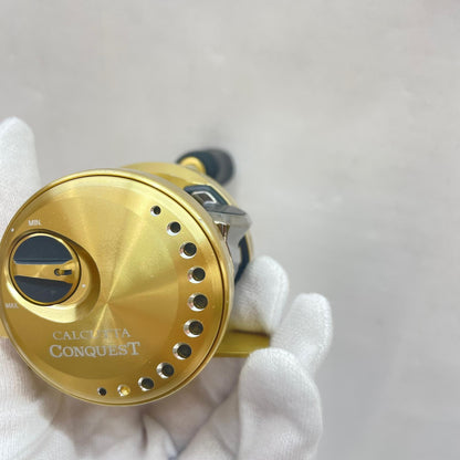 【フィッシング/釣り/釣具/リール】 【ベイトリール/右ハンドル】SHIMANO | シマノ 21カルカッタコンクエスト100 04232【瀬戸大橋店】
