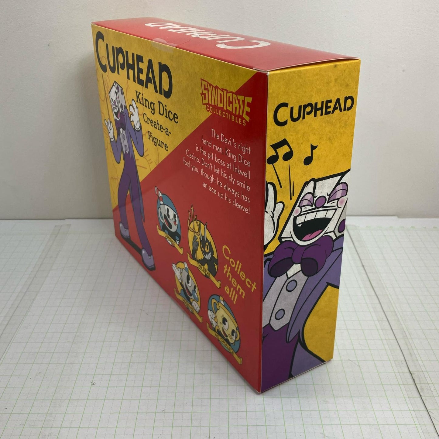 CupHEAD ｸﾘｴｲﾄﾐﾆﾌｨｷﾞｭｱ ｷﾝｸﾞﾀﾞｲｽ【フィギュア】