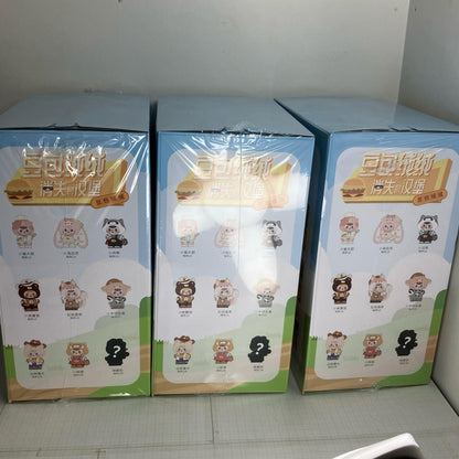 消えたハンバーガーシリーズ トレーディングプラッシュフィギュア【単品】【フィギュア】