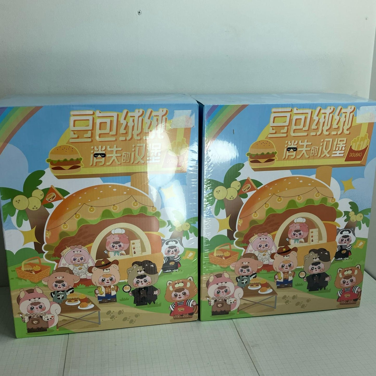 消えたハンバーガーシリーズ トレーディングプラッシュフィギュア【単品】【フィギュア】