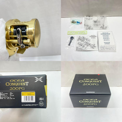 【フィッシング/釣り/釣具/リール】 【ベイトリール/右ハンドル】SHIMANO | シマノ 15オシアコンクエスト200PG 03352【瀬戸大橋店】