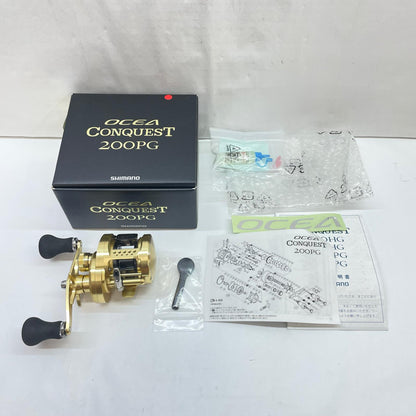 【フィッシング/釣り/釣具/リール】 【ベイトリール/右ハンドル】SHIMANO | シマノ 15オシアコンクエスト200PG 03352【瀬戸大橋店】