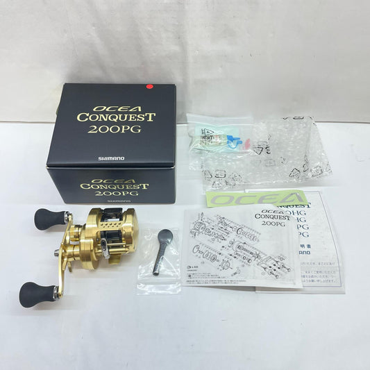 【フィッシング/釣り/釣具/リール】 【ベイトリール/右ハンドル】SHIMANO | シマノ 15オシアコンクエスト200PG 03352【瀬戸大橋店】