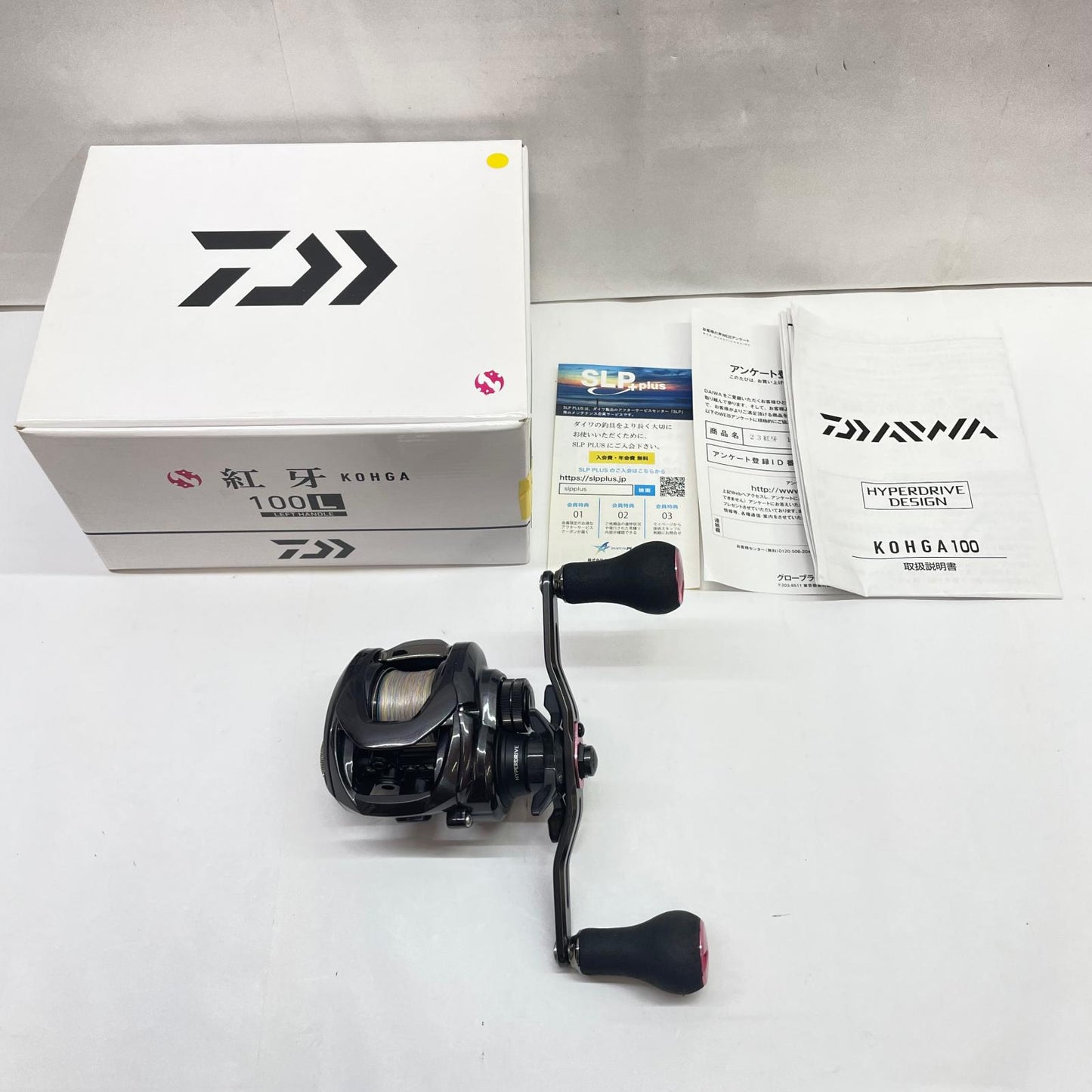 【フィッシング/釣り/釣具/リール】 【ベイトリール/左ハンドル】Daiwa | ダイワ 23紅牙100L 00631027【瀬戸大橋店】