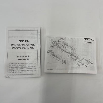 【フィッシング/釣り/釣具/リール】 【ベイトリール/右ハンドル】SHIMANO | シマノ 24SLX70 046956【瀬戸大橋店】