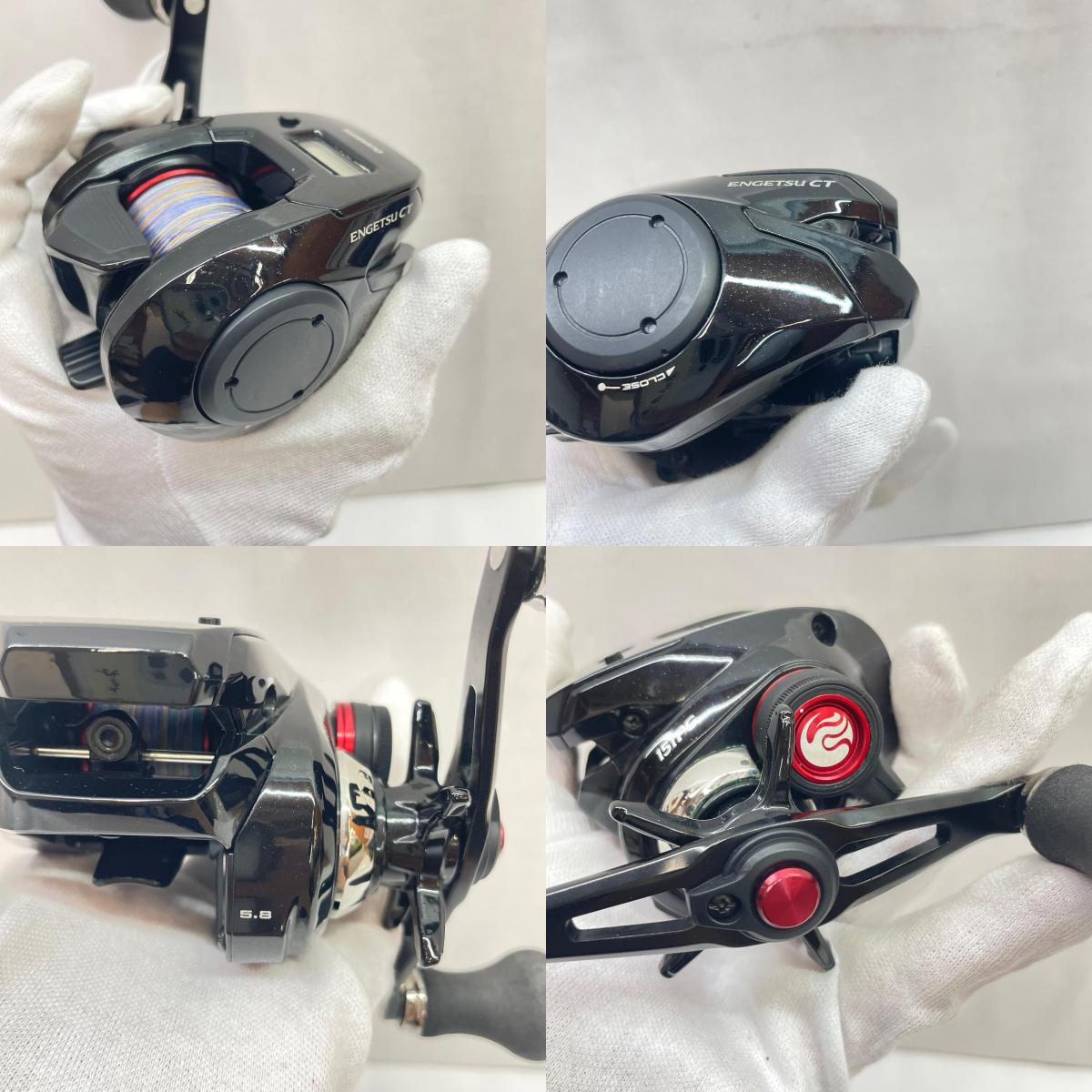 【フィッシング/釣り/釣具/リール】 【ベイトリール/左ハンドル】SHIMANO | シマノ 19炎月CT151PG 03989 ※サビあり(写真参照)【瀬戸大橋店】