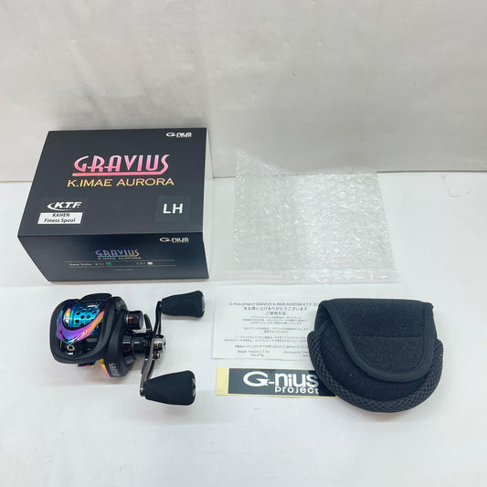 【フィッシング/釣り/釣具/リール】 【ベイトリール/左ハンドル】G-nius | ジーニアス グラビアスオーロラK.T.F　フィネス8.1【瀬戸大橋店】