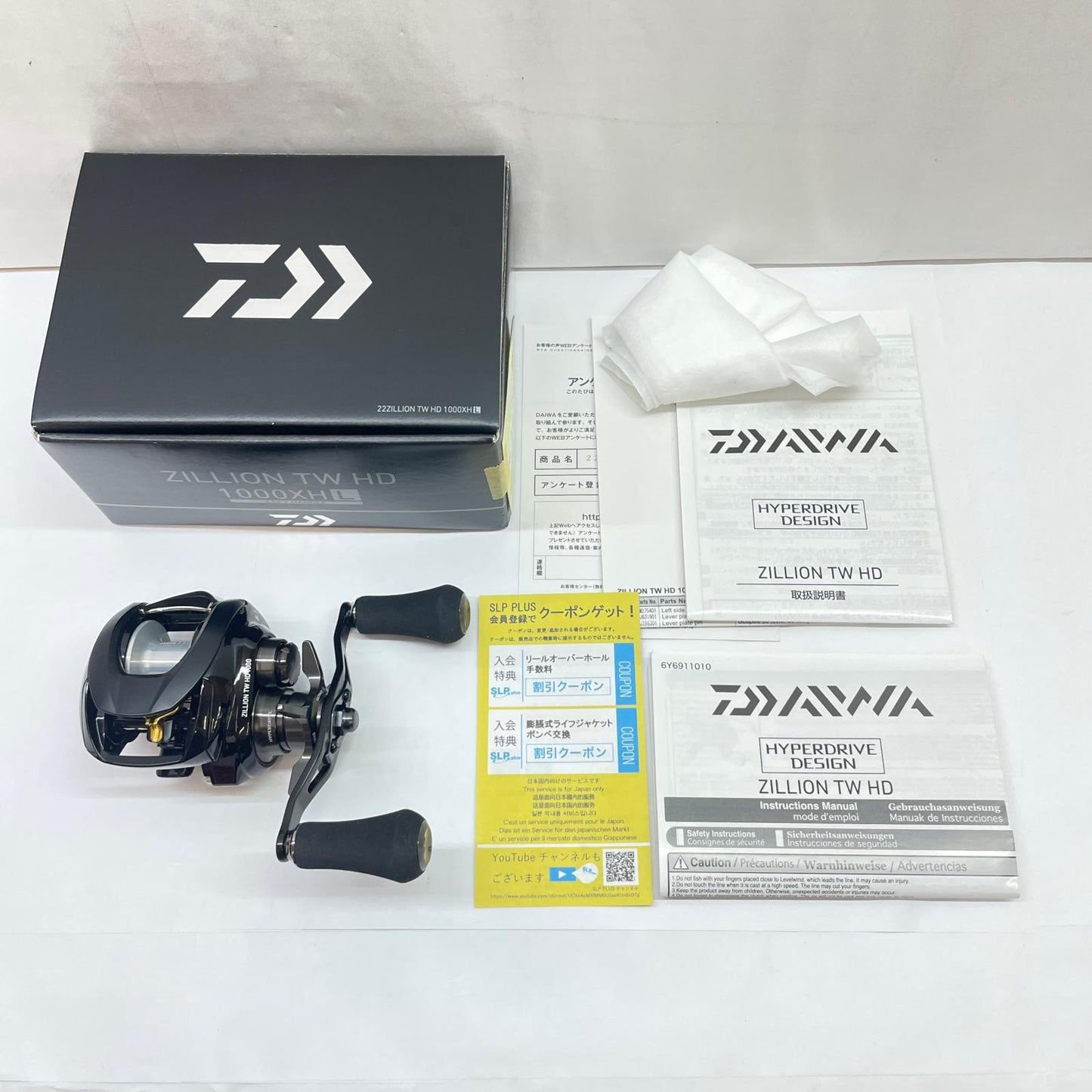 【フィッシング/釣り/釣具/リール】 【ベイトリール/左ハンドル】Daiwa | ダイワ 22ジリオンTWHD1000XHL 00630133【瀬戸大橋店】