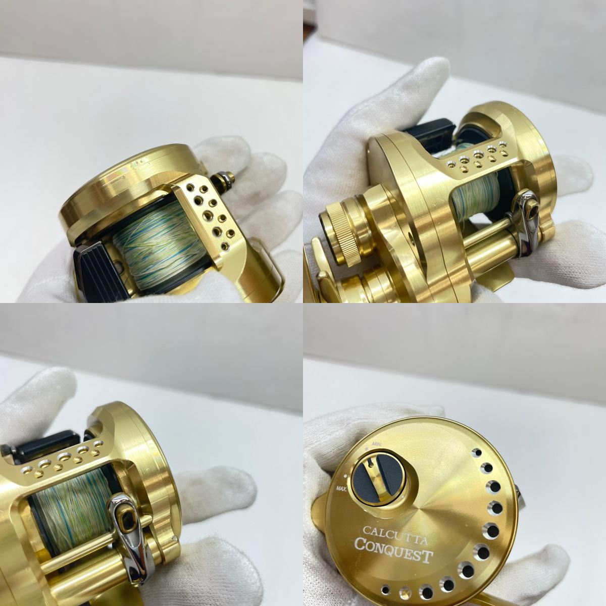 【フィッシング/釣り/釣具/リール】 【ベイトリール/右ハンドル】SHIMANO | シマノ 21カルカッタコンクエスト200 04234【瀬戸大橋店】