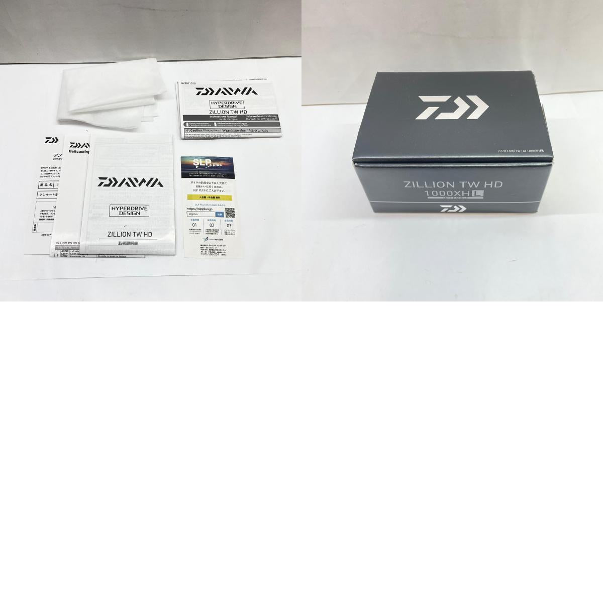 【フィッシング/釣り/釣具/リール】 【ベイトリール/左ハンドル】Daiwa | ダイワ 22ジリオンTWHD1000XHL 00630133【瀬戸大橋店】
