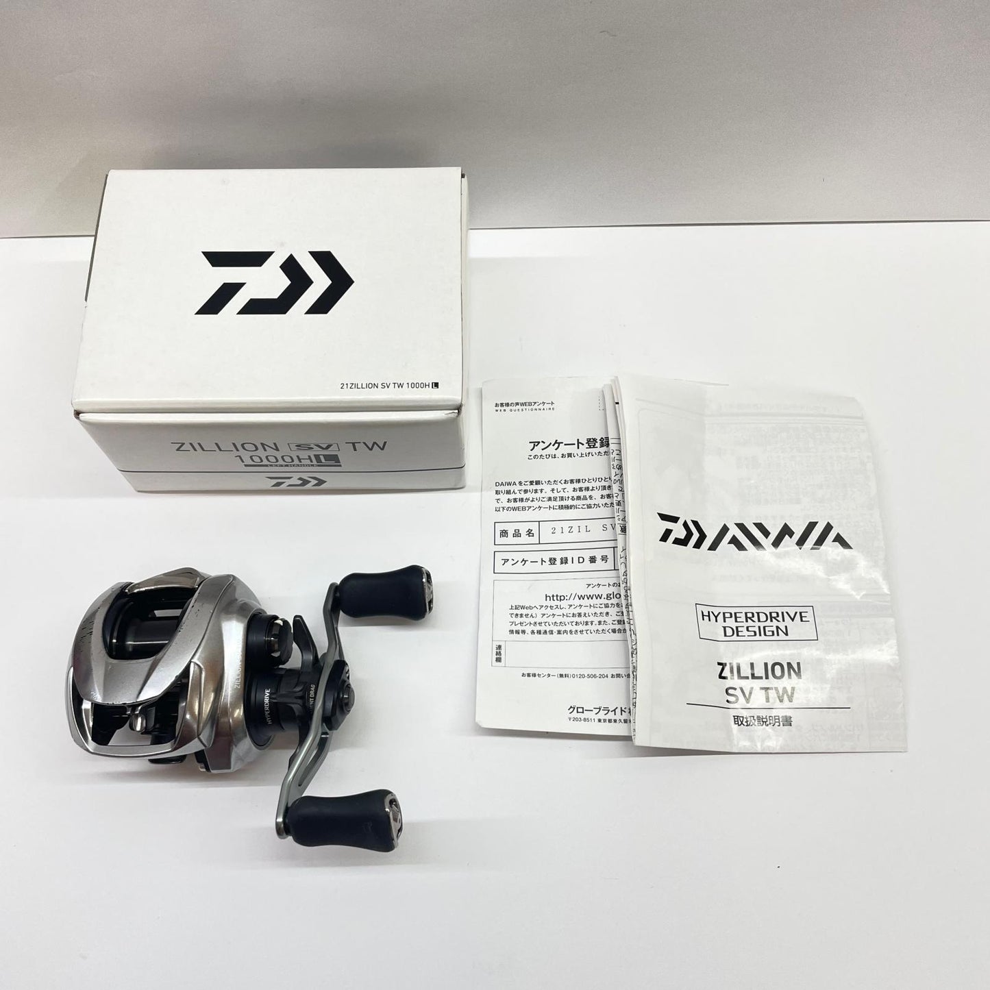 【フィッシング/釣り/釣具/リール】 【ベイトリール/左ハンドル】Daiwa | ダイワ 21ジリオンSVTW1000HL 00630216【瀬戸大橋店】