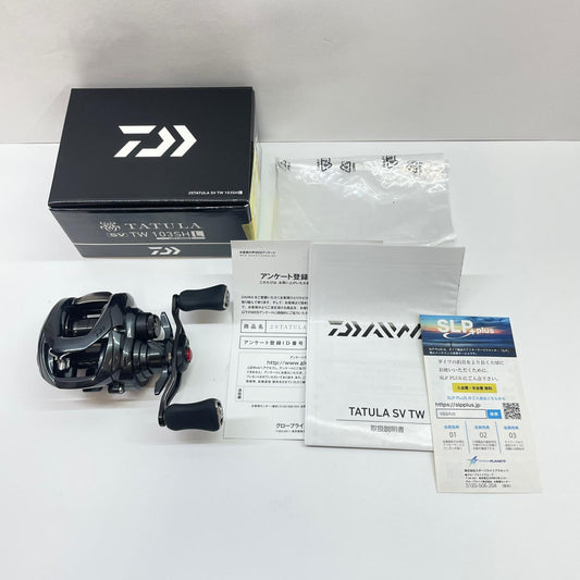【フィッシング/釣り/釣具/リール】 【ベイトリール/左ハンドル】Daiwa | ダイワ 20タトゥーラSVTW103SHL 00630090【瀬戸大橋店】