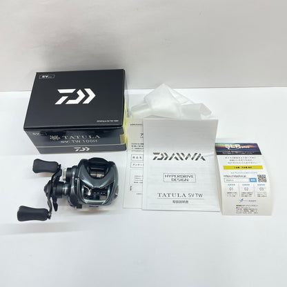 【フィッシング/釣り/釣具/リール】 【ベイトリール/右ハンドル】Daiwa | ダイワ 25タトゥーラSVTW100H 00630153【瀬戸大橋店】