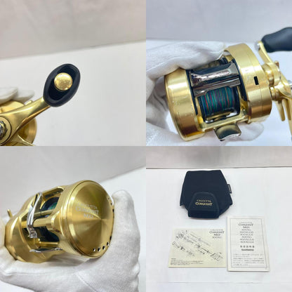 【フィッシング/釣り/釣具/リール】 【ベイトリール/右ハンドル】SHIMANO | シマノ 23カルカッタコンクエストMD300XG 045928 ※タバコ臭 大【瀬戸大橋店】