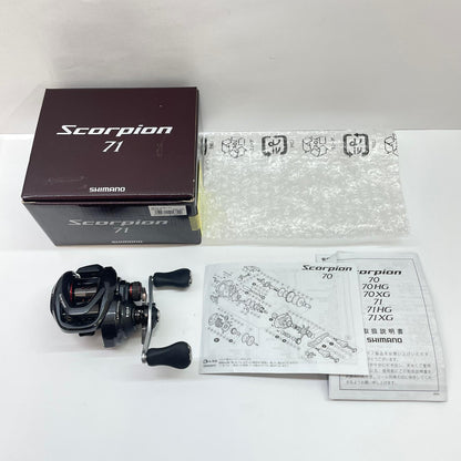 【フィッシング/釣り/釣具/リール】 【ベイトリール/左ハンドル】SHIMANO | シマノ 16スコーピオン71 03782【瀬戸大橋店】
