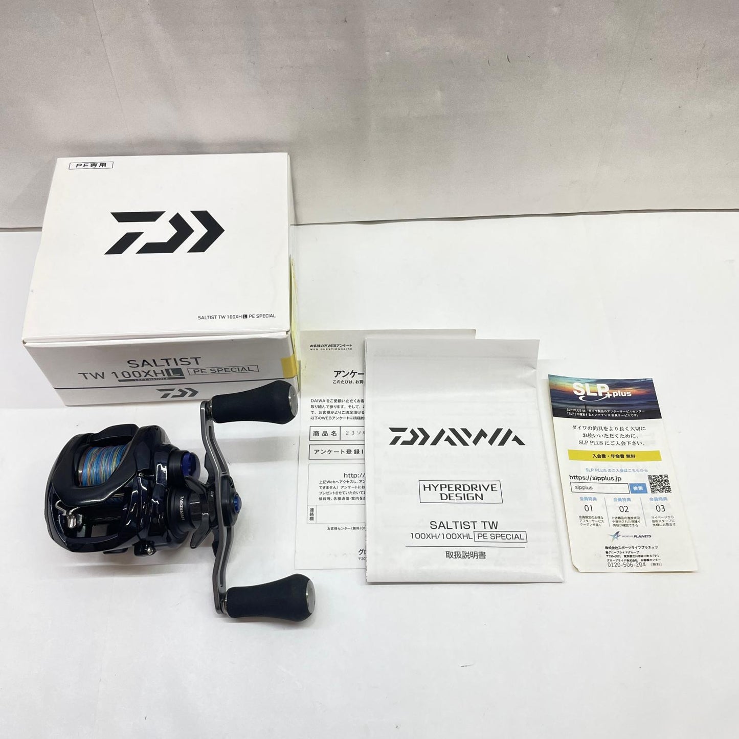 【フィッシング/釣り/釣具/リール】 【ベイトリール/左ハンドル】Daiwa | ダイワ 23ソルティストTW 100XHL PE SP 00631035【瀬戸大橋店】