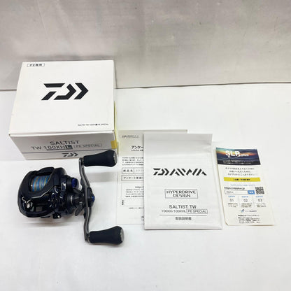 【フィッシング/釣り/釣具/リール】 【ベイトリール/左ハンドル】Daiwa | ダイワ 23ソルティストTW 100XHL PE SP 00631035【瀬戸大橋店】