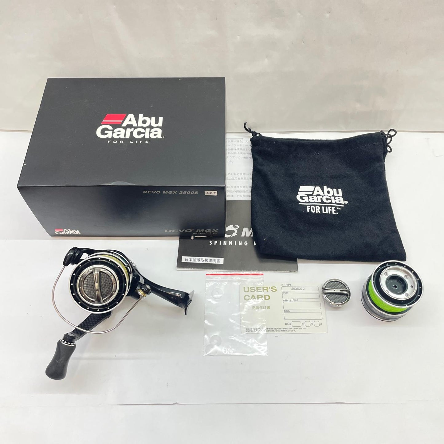 【フィッシング/釣り/釣具/リール】 【スピニングリール】AbuGarcia | アブガルシア レボMGX2500S ※替えスプール付き【瀬戸大橋店】