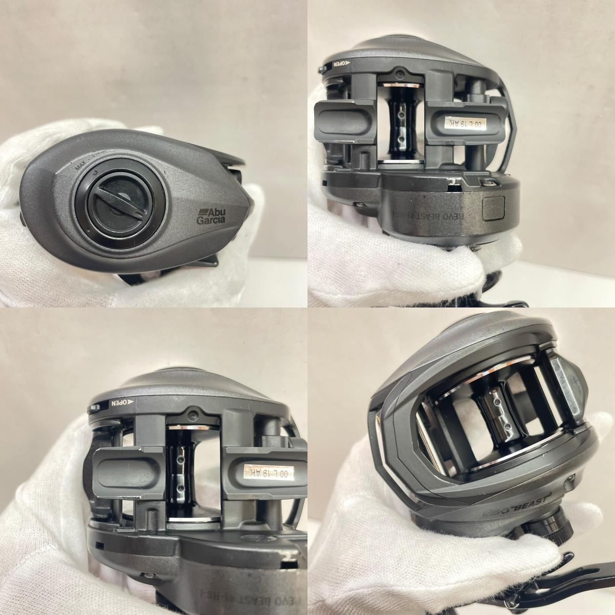 【フィッシング/釣り/釣具/リール】 【ベイトリール/左ハンドル】AbuGarcia | アブガルシア レボビースト41-HS-L ※スペアバランスハンドルあり【瀬戸大橋店】