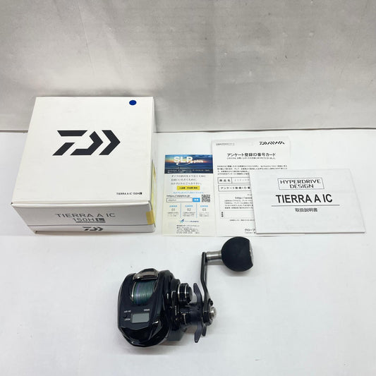 【フィッシング/釣り/釣具/リール】 【ベイトリール/左ハンドル】Daiwa | ダイワ 21ティエラAIC150HL 00631008【瀬戸大橋店】