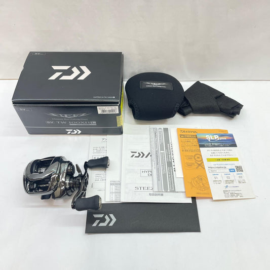 【フィッシング/釣り/釣具/リール】 【ベイトリール/左ハンドル】Daiwa | ダイワ 24スティーズSVTW100XHL【瀬戸大橋店】