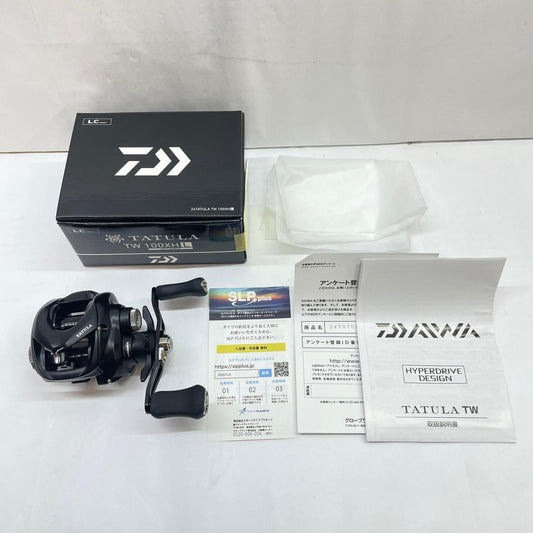 【フィッシング/釣り/釣具/リール】 【ベイトリール/左ハンドル】Daiwa | ダイワ 24タトゥーラTW100XHL 00630165【瀬戸大橋店】