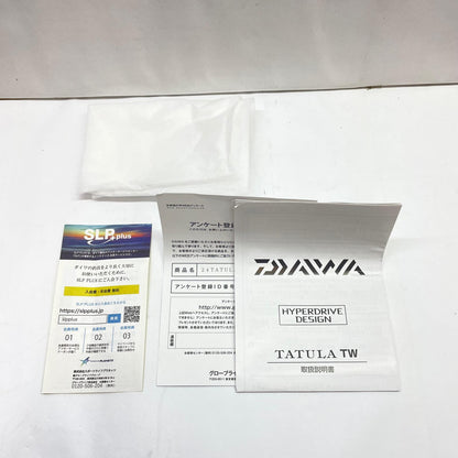 【フィッシング/釣り/釣具/リール】 【ベイトリール/右ハンドル】Daiwa | ダイワ 24タトゥーラTW100XH【瀬戸大橋店】
