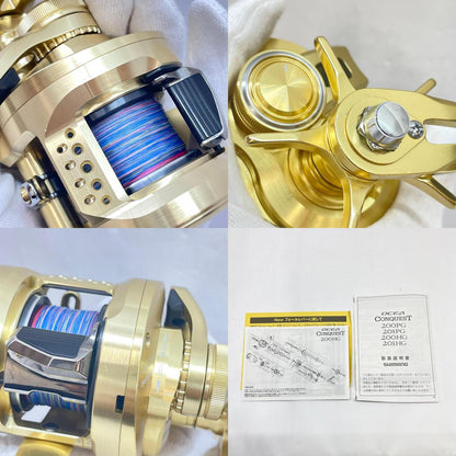 【フィッシング/釣り/釣具/リール】 【ベイトリール/右ハンドル】SHIMANO | シマノ 23オシアコンクエスト200HG 046284 ※箱イタミあり【瀬戸大橋店】