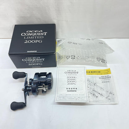 【フィッシング/釣り/釣具/リール】 【ベイトリール/右ハンドル】SHIMANO | シマノ 20オシアコンクエストリミテッド200PG 04185【瀬戸大橋店】