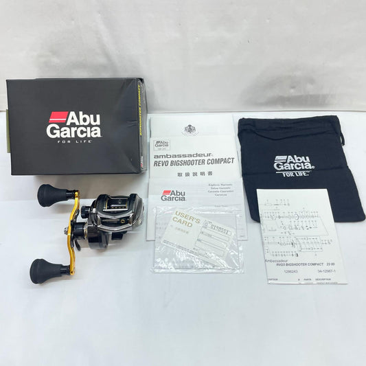 【フィッシング/釣り/釣具/リール】 【ベイトリール/右ハンドル】AbuGarcia | アブガルシア レボビッグシューターコンパクト【瀬戸大橋店】