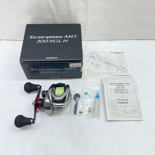 【フィッシング/釣り/釣具/リール】 【ベイトリール/右ハンドル】SHIMANO | シマノ 21スコーピオンMD300XGLH 043597【瀬戸大橋店】