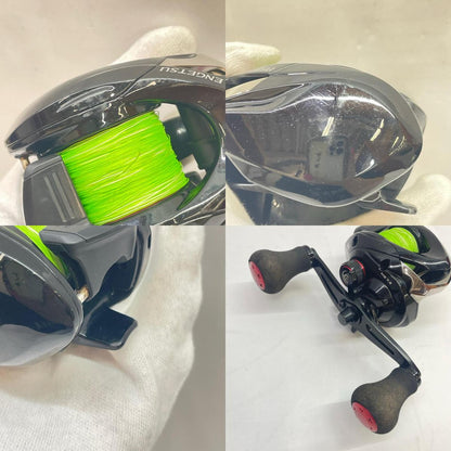 【フィッシング/釣り/釣具/リール】 【ベイトリール/右ハンドル】SHIMANO | シマノ 17炎月BB100HG 03763 ※持ち手部分ヨゴレあり【瀬戸大橋店】