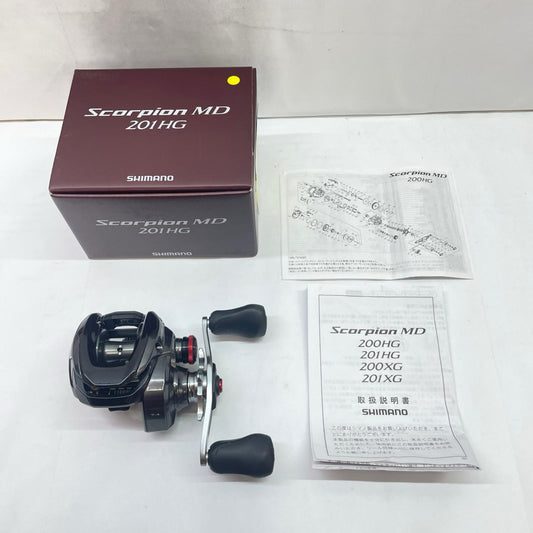 【フィッシング/釣り/釣具/リール】 【ベイトリール/左ハンドル】SHIMANO | シマノ 24スコーピオンMD201HGL 046901【瀬戸大橋店】