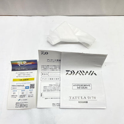 【フィッシング/釣り/釣具/リール】 【ベイトリール/右ハンドル】Daiwa | ダイワ 25タトゥーラSVTW100 00630151【瀬戸大橋店】