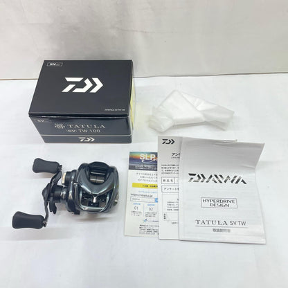 【フィッシング/釣り/釣具/リール】 【ベイトリール/右ハンドル】Daiwa | ダイワ 25タトゥーラSVTW100 00630151【瀬戸大橋店】