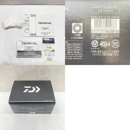 【フィッシング/釣り/釣具/リール】 【ベイトリール/右ハンドル】Daiwa | ダイワ 22ジリオンTWHD1000XH 00630132【瀬戸大橋店】