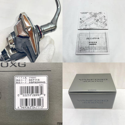 【フィッシング/釣り/釣具/リール】 【スピニングリール】SHIMANO | シマノ 24ヴァンフォード4000XG 047113【瀬戸大橋店】