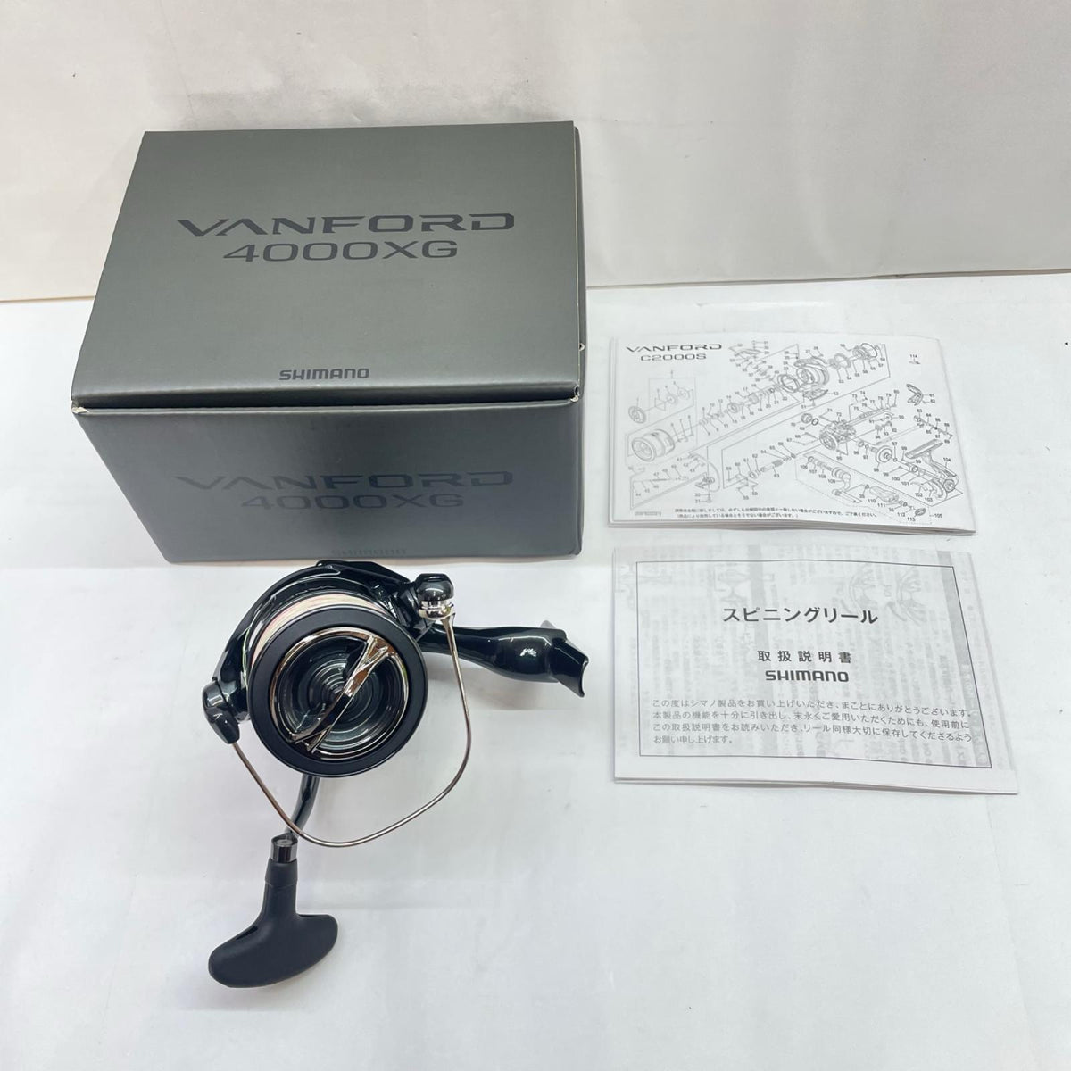 【フィッシング/釣り/釣具/リール】 【スピニングリール】SHIMANO | シマノ 24ヴァンフォード4000XG 047113【瀬戸大橋店】