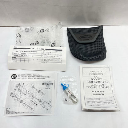 【フィッシング/釣り/釣具/リール】 【ベイトリール/右ハンドル】SHIMANO | シマノ 20カルカッタコンクエストDC200HG 04039【瀬戸大橋店】