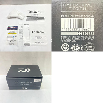 【フィッシング/釣り/釣具/リール】 【ベイトリール/右ハンドル】Daiwa | ダイワ 22ジリオンTWHD1000XH 00630132【瀬戸大橋店】