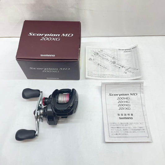 【フィッシング/釣り/釣具/リール】 【ベイトリール/右ハンドル】SHIMANO | シマノ 24スコーピオンMD200XG 046918【瀬戸大橋店】