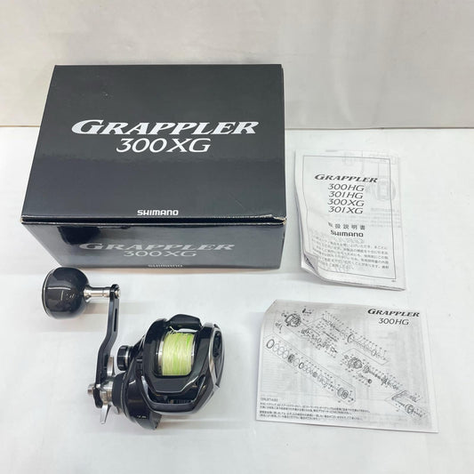 【フィッシング/釣り/釣具/リール】 【ベイトリール/右ハンドル】SHIMANO | シマノ 26グラップラー300XG 049759【瀬戸大橋店】