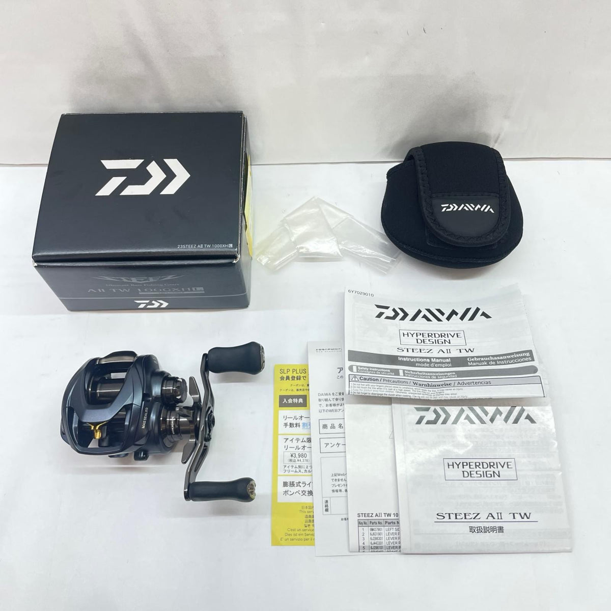 【フィッシング/釣り/釣具/リール】 【ベイトリール/左ハンドル】Daiwa | ダイワ 23スティーズAⅡTW1000XHL 00613387【瀬戸大橋店】
