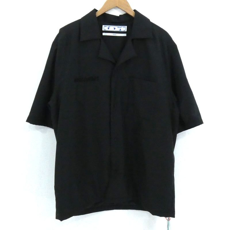 OFF-WHITE | オフホワイト 半袖シャツ ブラック サイズ：L【尾張小牧店】