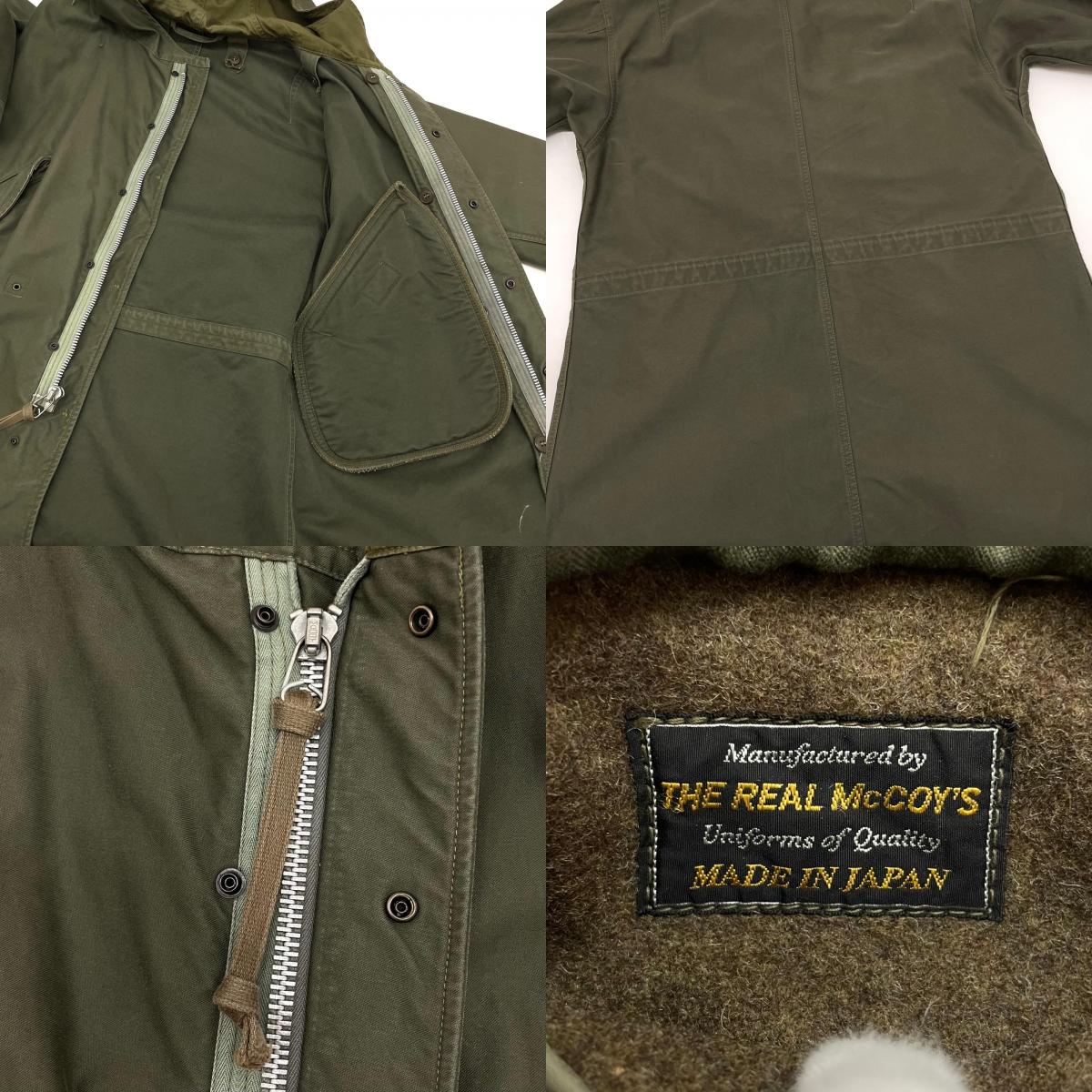 【中古】The REAL McCOY'S | ザリアルマッコイズ M-51 フィッシュテイルコート カーキ サイズ：S【尾張小牧店】