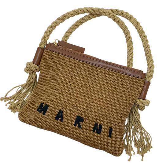 MARNI | マルニ MARCEL SUMMER ショルダーバッグ PHMO0011U1P3860 ブラウン【尾張小牧店】
