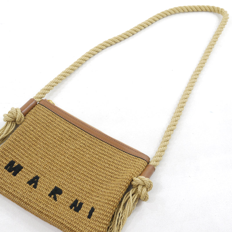 MARNI | マルニ MARCEL SUMMER ショルダーバッグ PHMO0011U1P3860 ブラウン【尾張小牧店】