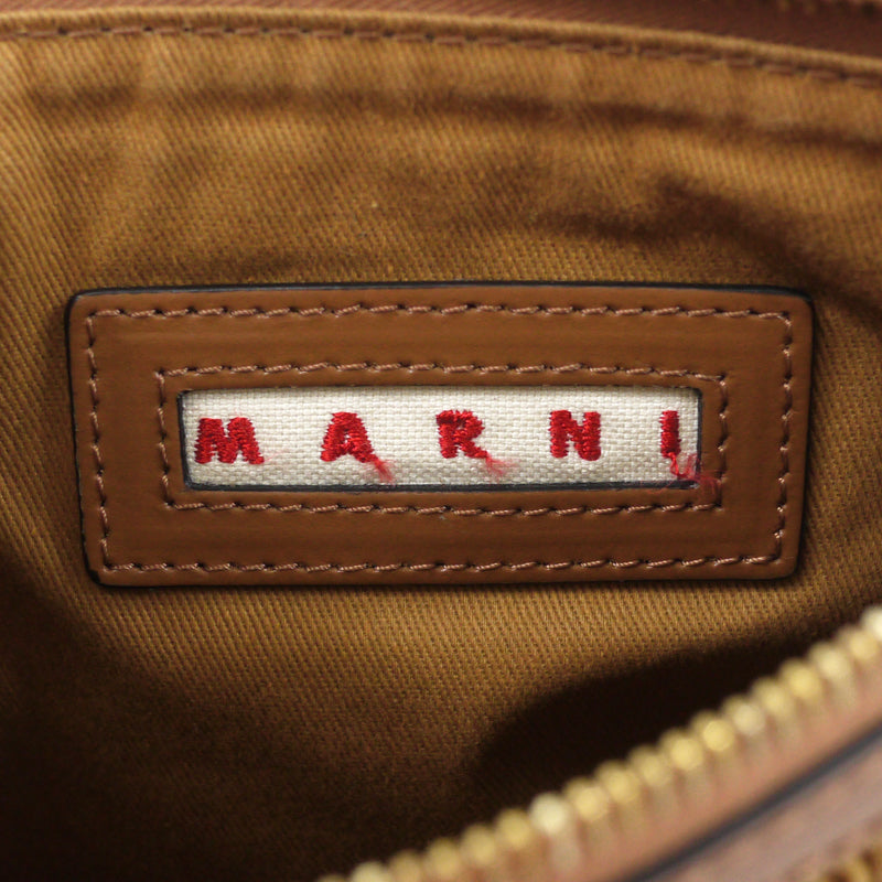 MARNI | マルニ MARCEL SUMMER ショルダーバッグ PHMO0011U1P3860 ブラウン【尾張小牧店】